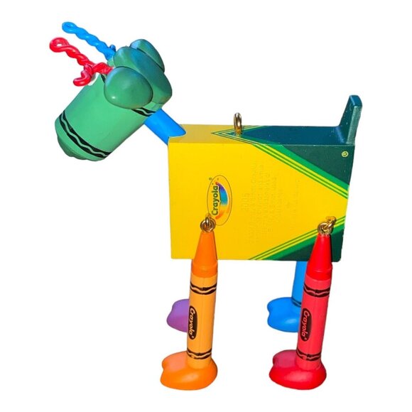 Hallmark Keepsake Ornament Happy Hues Reindeer Crayola Crayons 2005 - Picture 4 of 5